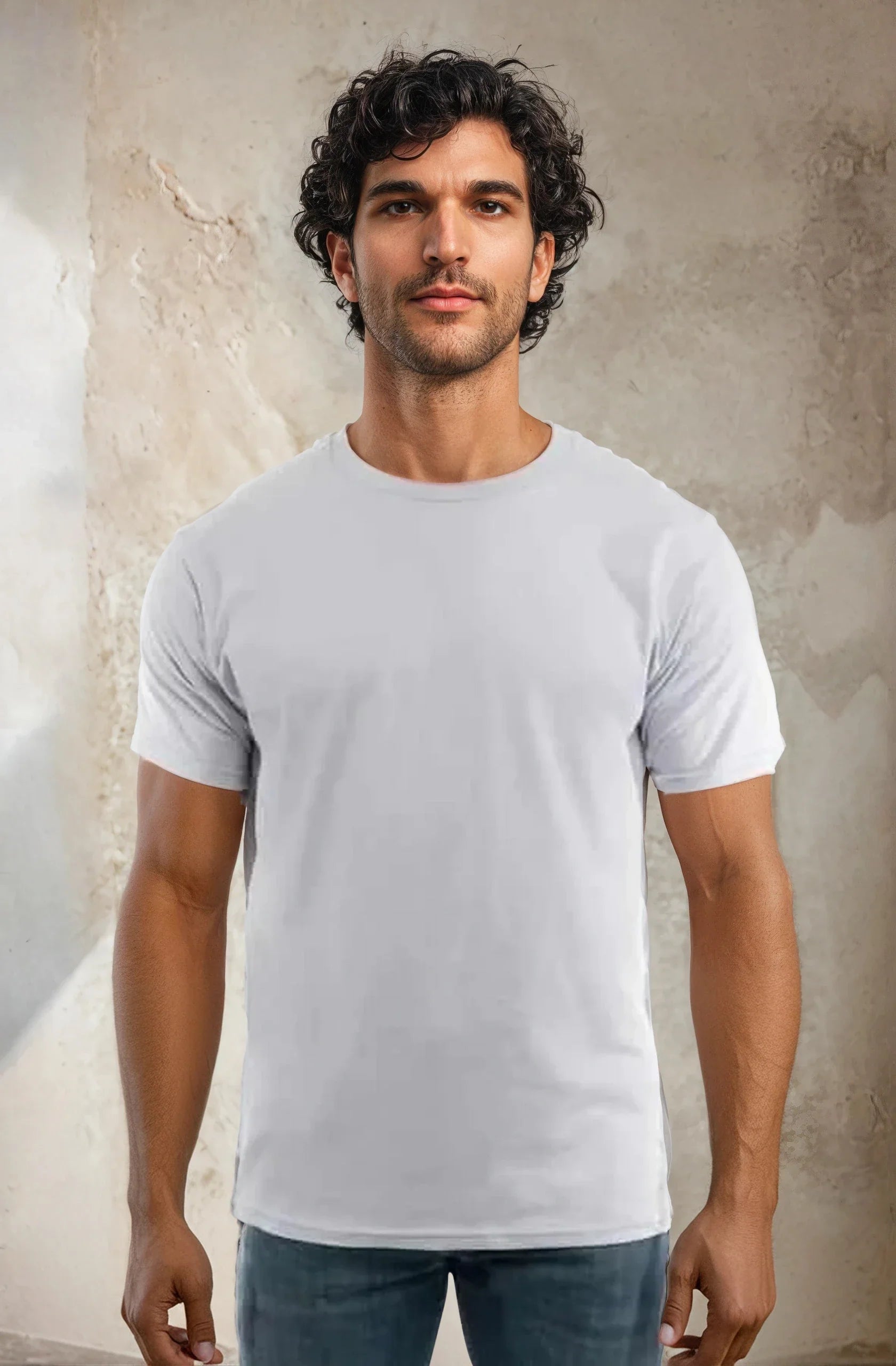 Cotton Perfection Crew 3100 - dark Colors